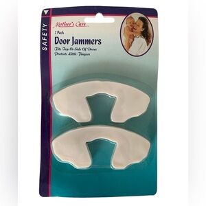 Mother's Care Door Jammers 2 Pack New in Package Sealed Child Safety White